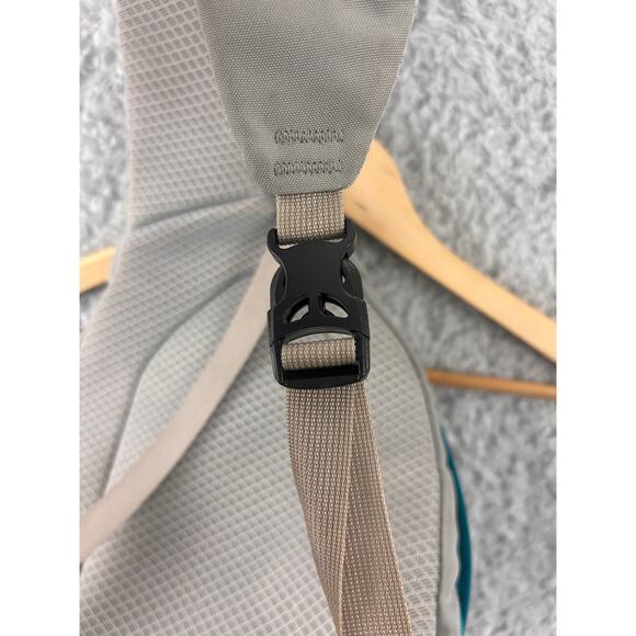 Patagonia Atom 8L Sling Bag Gray Teal Crossbody Outdoor Travel Pack - Picture 10 of 10